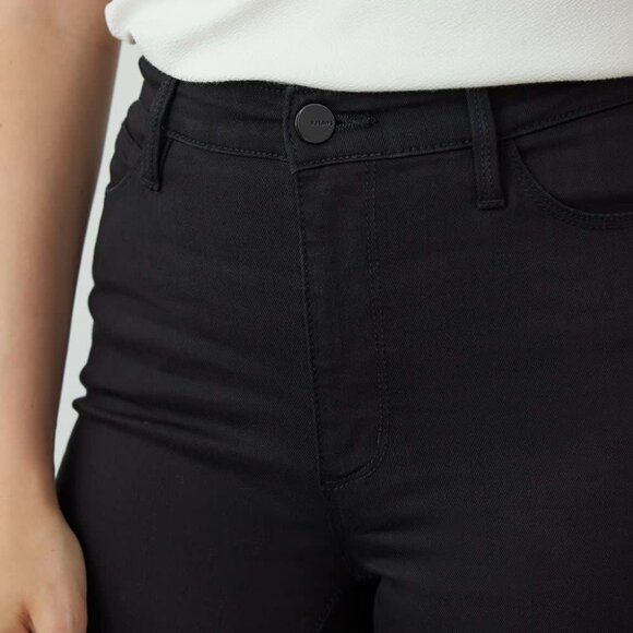 Reitmans High-Rise Black Jeans with Skinny Leg - The Signature Soft, Size 28P - Picture 3 of 13